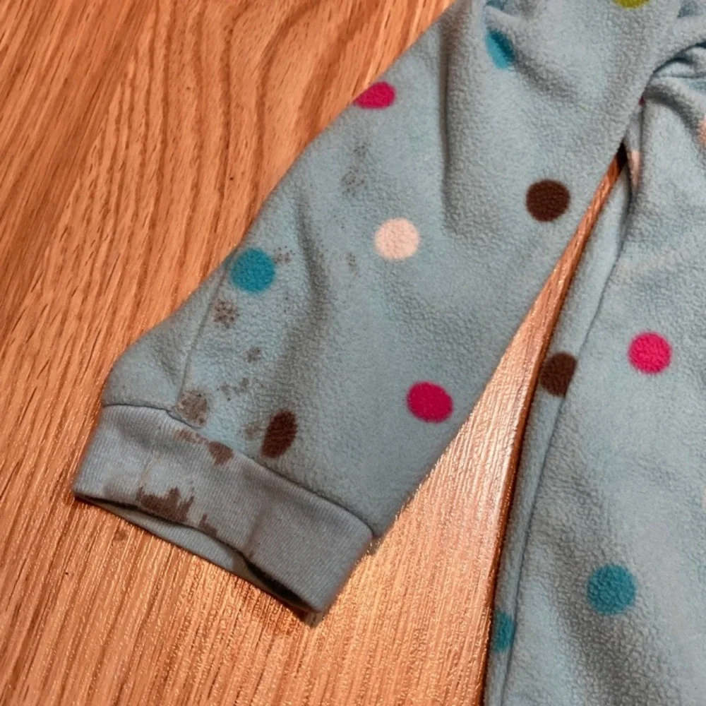 Carters fleece one piece‎ outfit ice skate 24 months